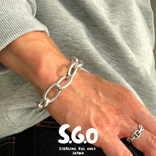 Large Oval Chain Bracelet