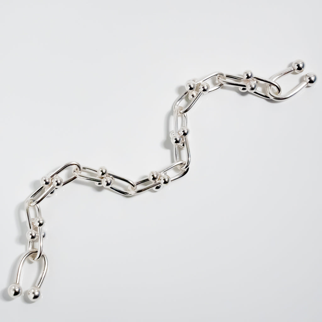 Large Horseshoe Link Bracelet
