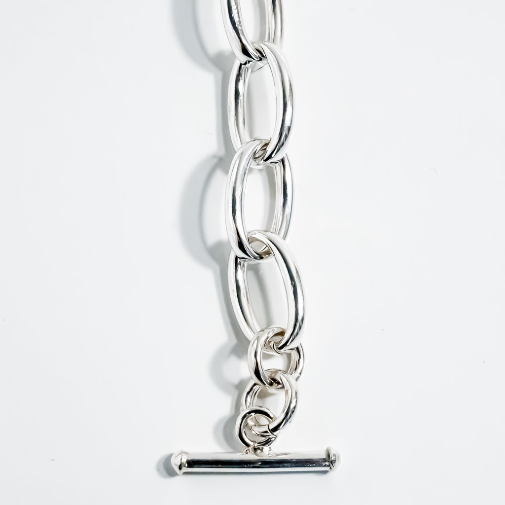 Large Oval Chain Bracelet