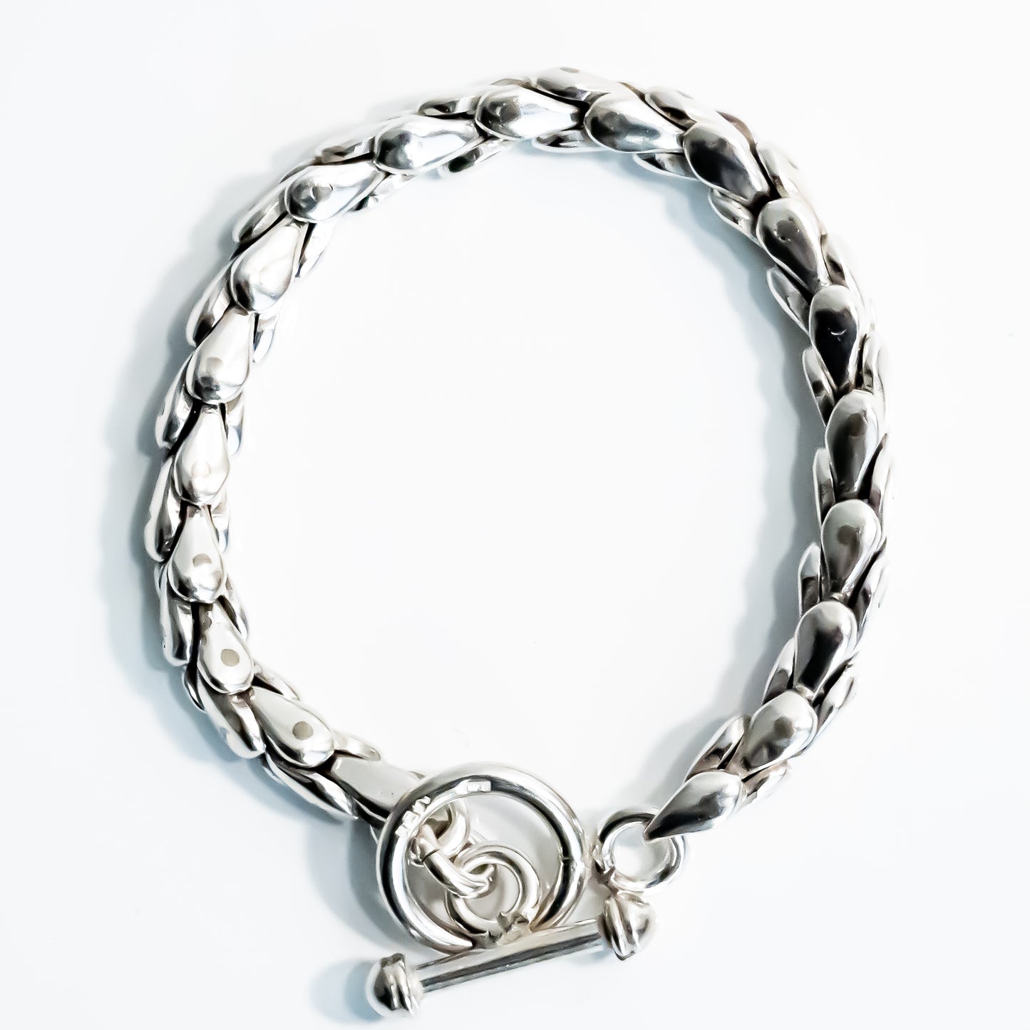 Mexican Heavy Snake Chain Bracelet