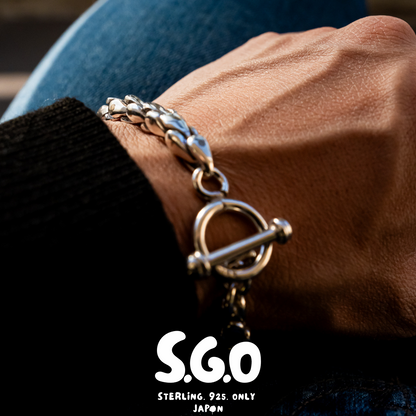 Mexican Heavy Snake Chain Bracelet