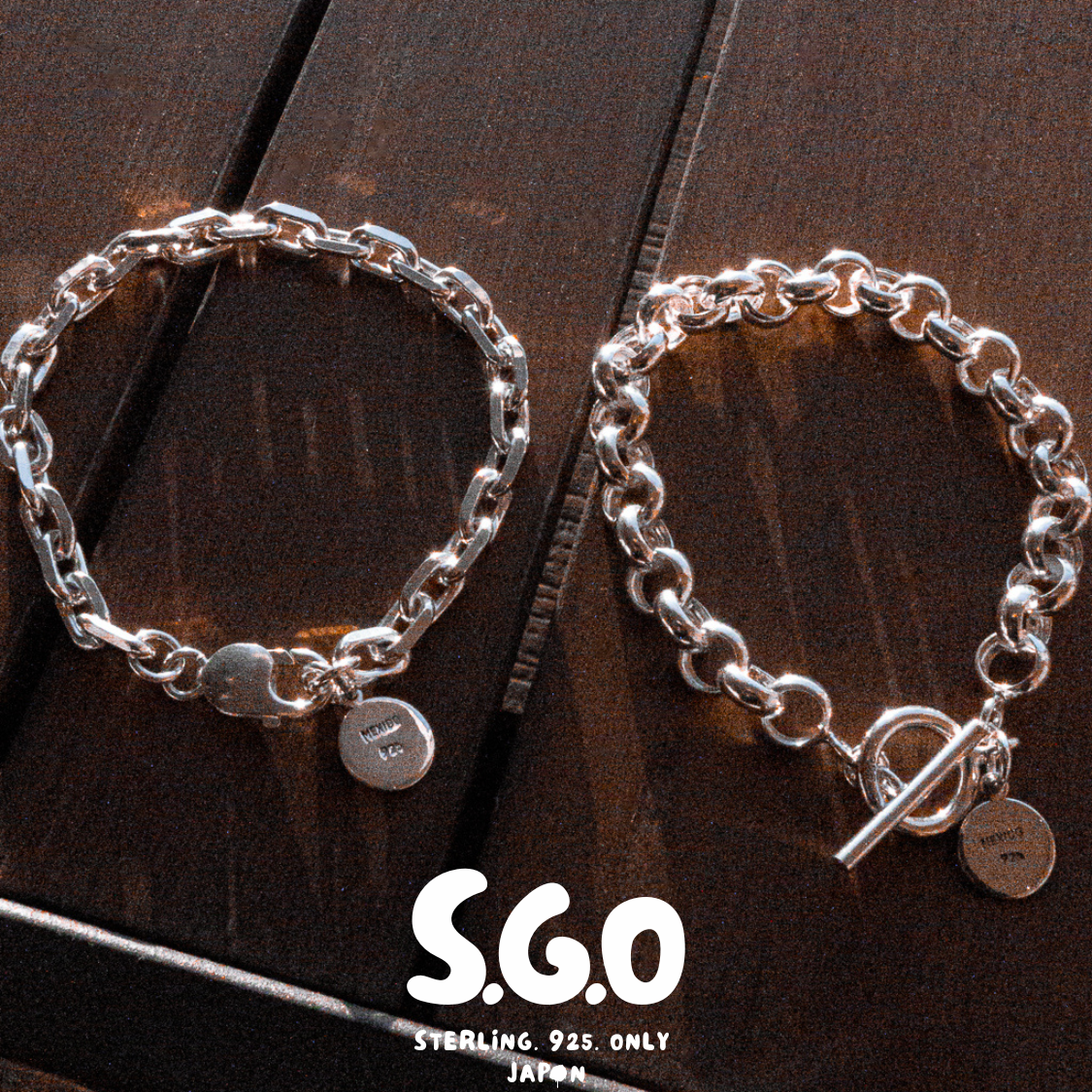 Hexagon Link Chain Bracelet – S.G.O Hexagon Link Chain Bracelet – S.G.O