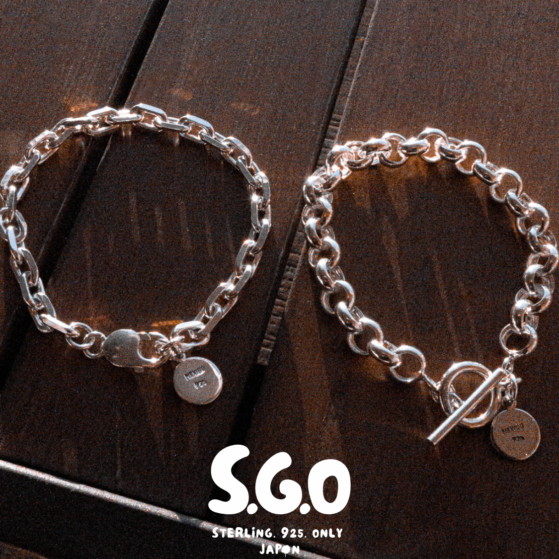 Hexagon Link Chain Bracelet