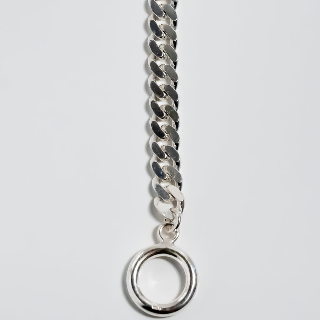 Double Different Curb Chain Bracelet