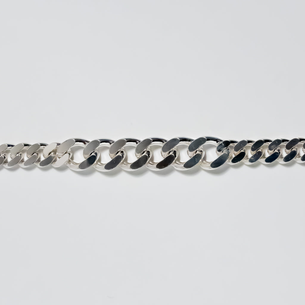 Double Different Curb Chain Bracelet