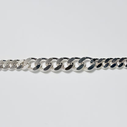 Double Different Curb Chain Bracelet