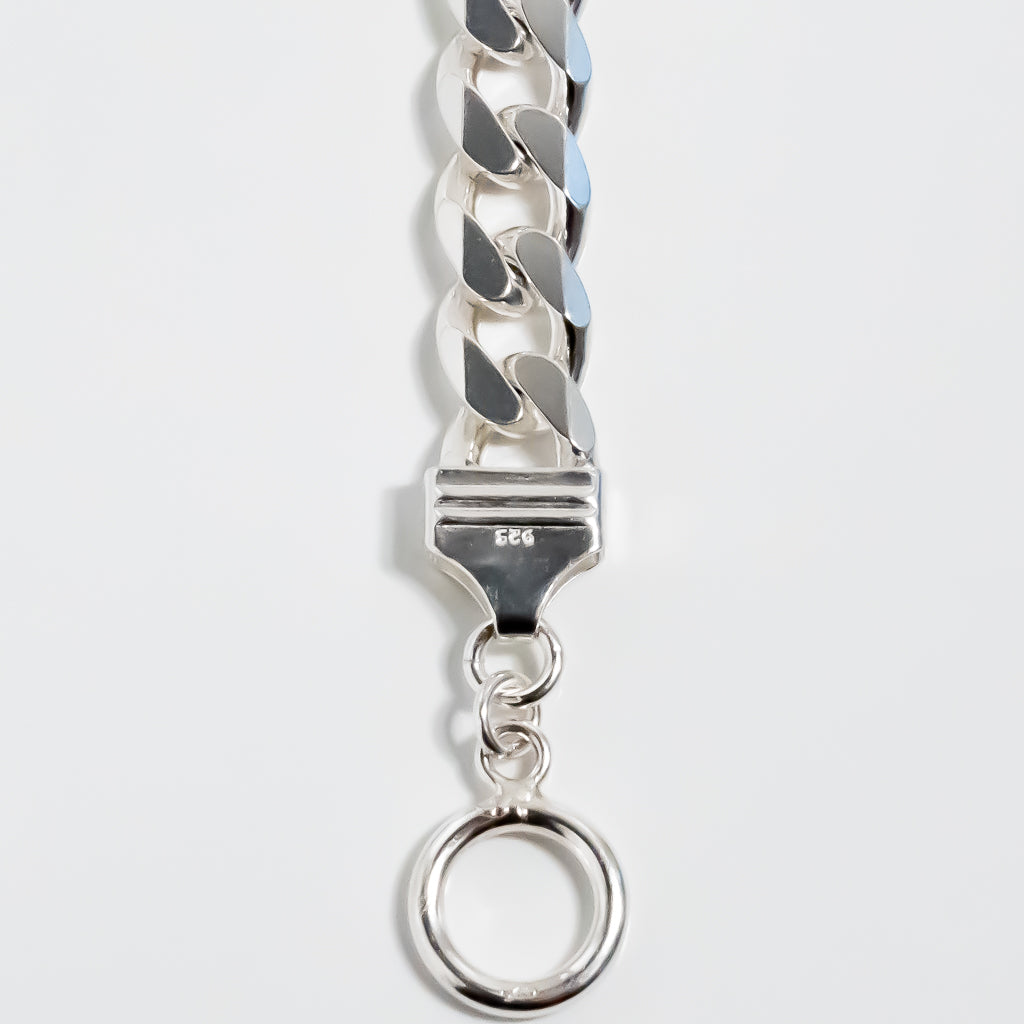 Italian Heavy Curb Chain Bracelet