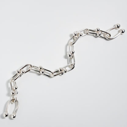 Large Horseshoe Link Bracelet