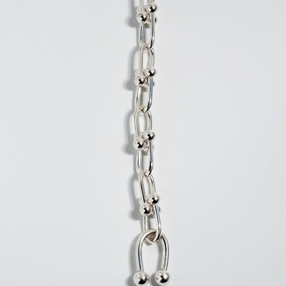 Large Horseshoe Link Bracelet