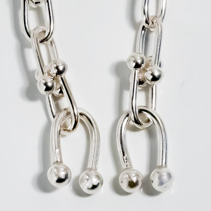 Large Horseshoe Link Bracelet