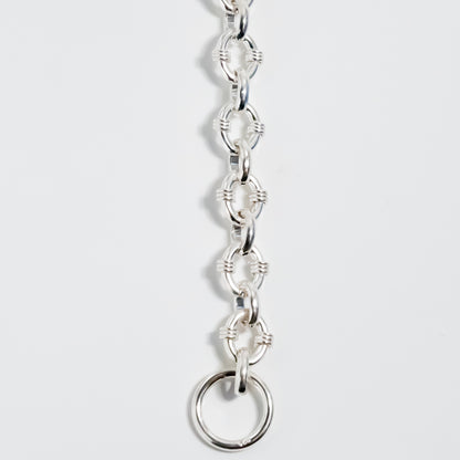 Tribal Oval  Link Chain Bracelet