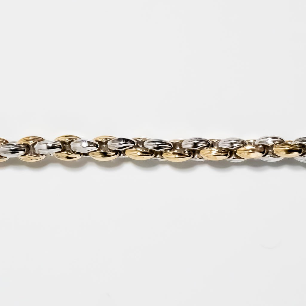 Gold & Silver Combination Chain Bracelet – S.G.O