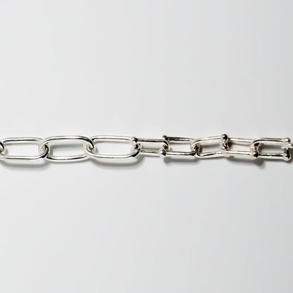 Triple Different Link Chain Bracelet