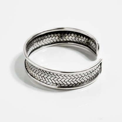 Oxidised Weaving Bangle