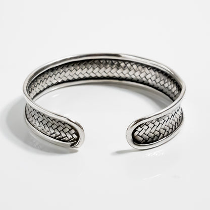 Oxidised Weaving Bangle