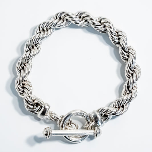 Mexican Heavy Twist Chain Bracelet