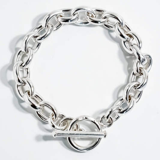 Round Shaped Link Chain Bracelet