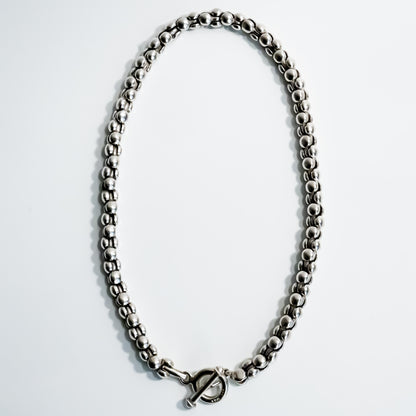 Mexican Heavy Stone Chain Necklace